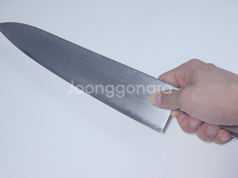 교토히비키텐 타마하가네 다마스커스 셰프나이프 270mm--2