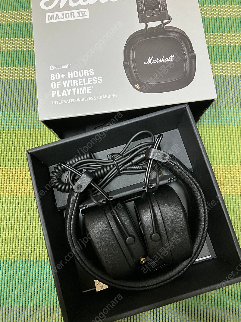 마샬 메이저4 헤드셋 블루투스 (새상품) 국내정품//주말동안빠른거래시 | 중고나라 - 안심되는 중고거래