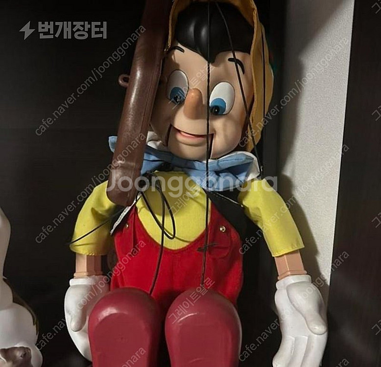 디즈니 피노키오 퍼펫인형 판매합니다.--0