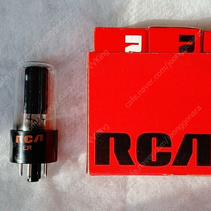 RCA 5Y3gt 정류관 사각게터/블렉 NOS NIB 판매