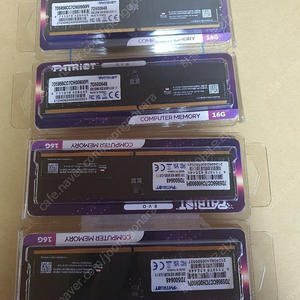 새상품 패트리어트 DDR5 5600 CL46 EVO 16G 하이닉스 칩 내장 PMIC 언락