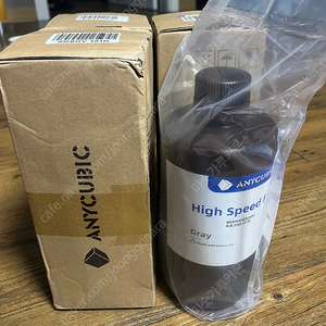 애니큐빅 하이 스피드 레진 1kg 4개 anicubic high speed resin