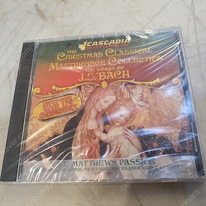 Christmas Classical Masterpiece Collection *The Works of J.S. Bach CD 바흐