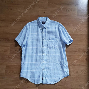 아베크롬비 Abercrombie. linen short shirt. 신형라벨 리넨 반팔셔츠. L 105사이즈.