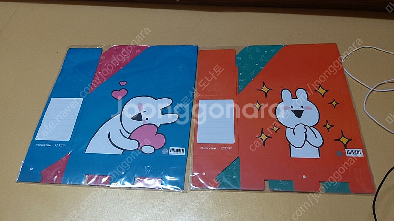오버액션토끼 오액토 책꽂이 굿즈 세트 스카이에듀 커넥츠...--1