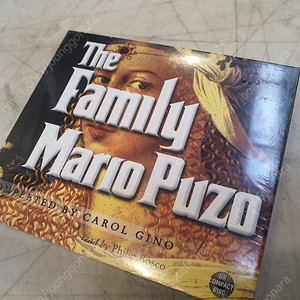 The Family by Mario Puzo (2001, Compact Disc, Abridged edition) 마리오푸조 CD