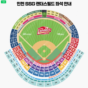 9/13(금) SSG랜더스 vs LG트윈스 1루 내야패밀리존 5인석 양도