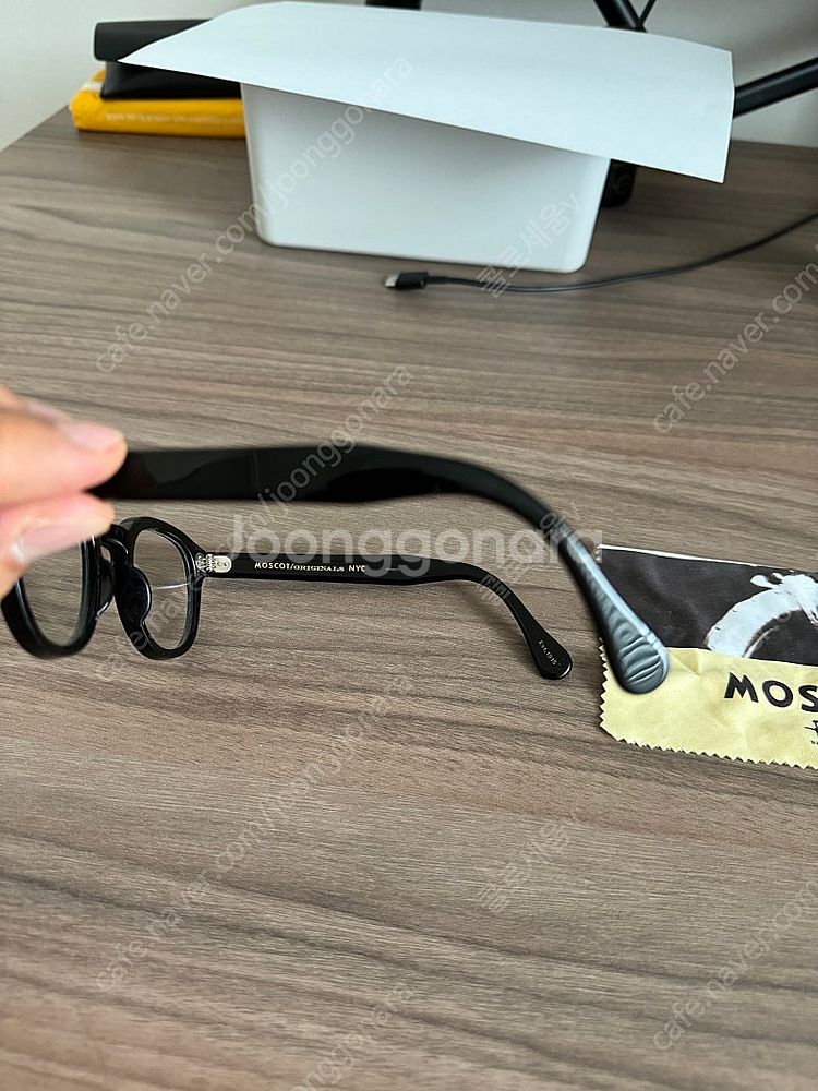 모스콧 램토쉬 블랙 46사이즈 (변색렌즈 그레이)--2