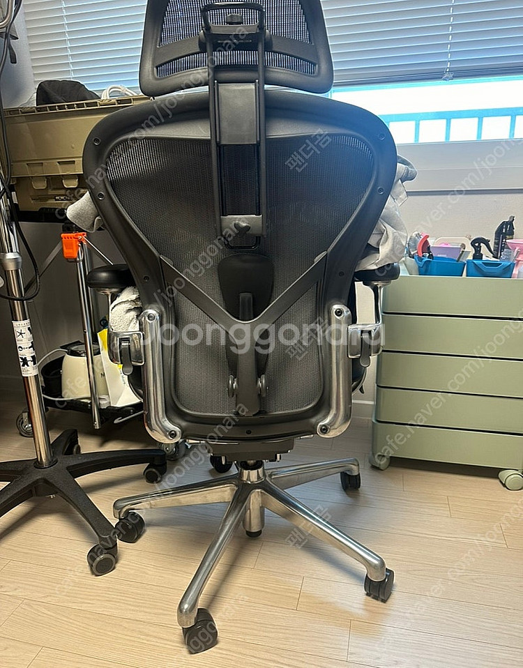 허먼밀러 뉴에어론 cd체어 그라파이트--1