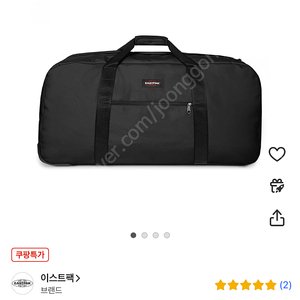 새제품 이스트팩 웨어하우스 135L 대형 소프트캐리어