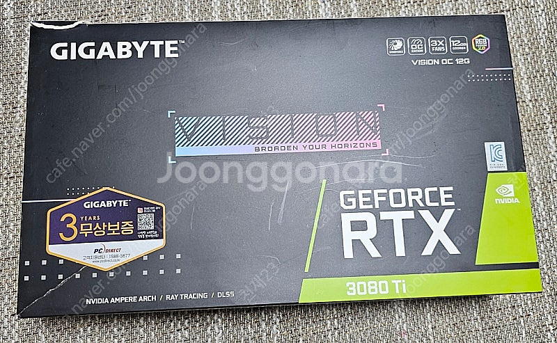 RTX 4070급 기가바이트 RTX 3080TI 리퍼 ...--0