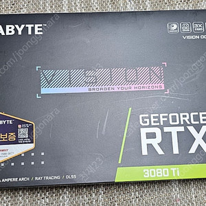 RTX 4070급 기가바이트 RTX 3080TI 리퍼 그래픽카드 판매 합니다.