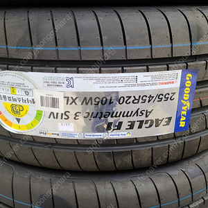 [판매] 굳이어 이글 F1 어시메트릭3 SUV 255/45R20 타이어 2본 판매