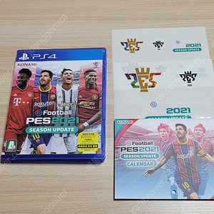 Ps4 / 플스 ) 위닝2021 pes2021 +캘린터 + 스티커