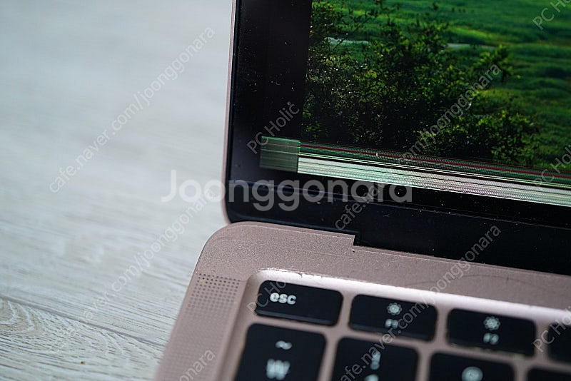 액정 파손 손상 m1 2020 Macbook air 2...--3