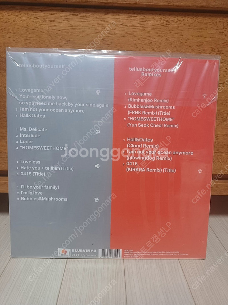 잔나비, 백예린 LP(미개봉)--3