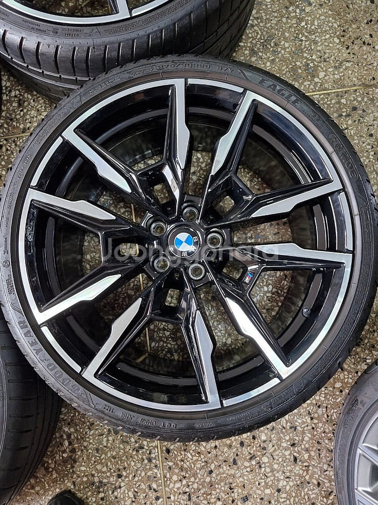 bmw 850 최신형 20인치 순정품 휠타이어 4개셋트...--3