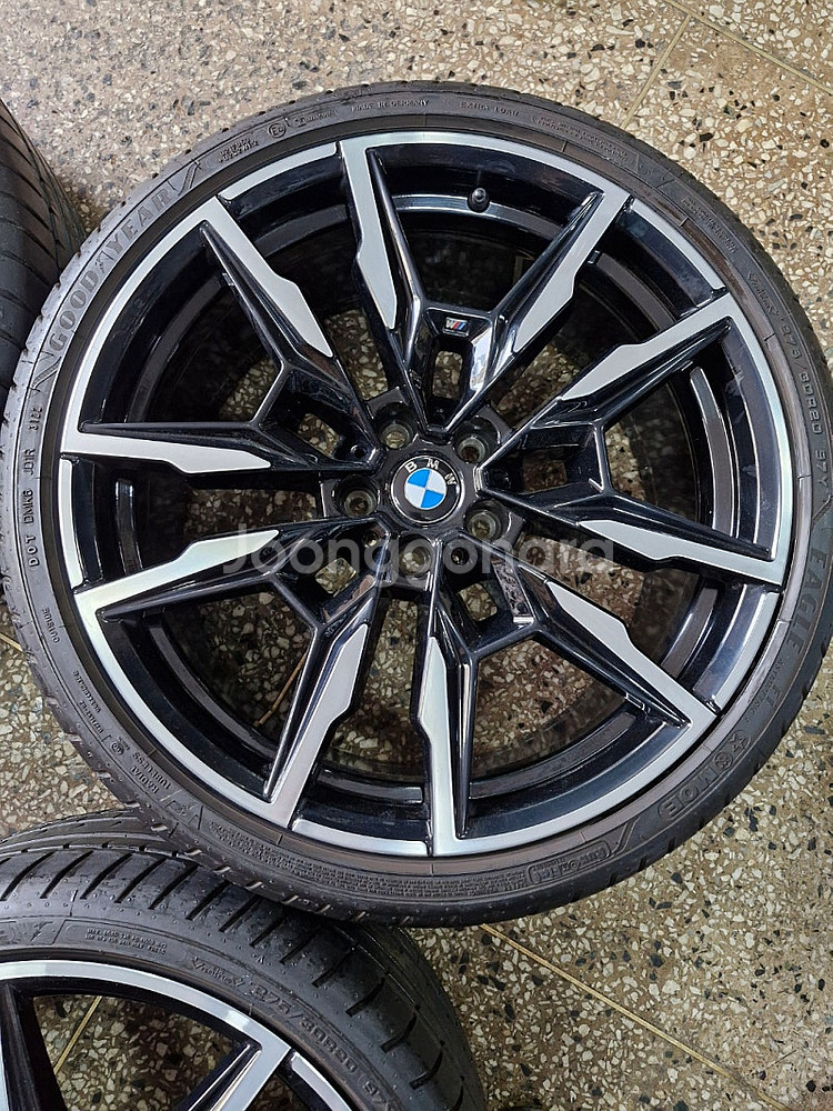 bmw 850 최신형 20인치 순정품 휠타이어 4개셋트...--4