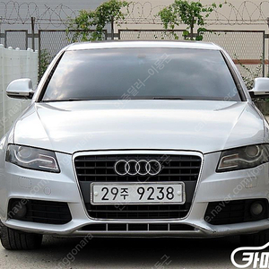 [아우디]뉴 A4 2.0 TFSI 콰트로 2009 년 269,137km 은색 수원