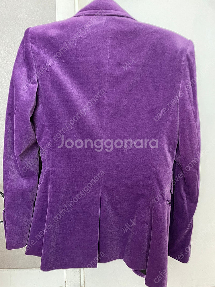 부루하하 벨벳자켓--1