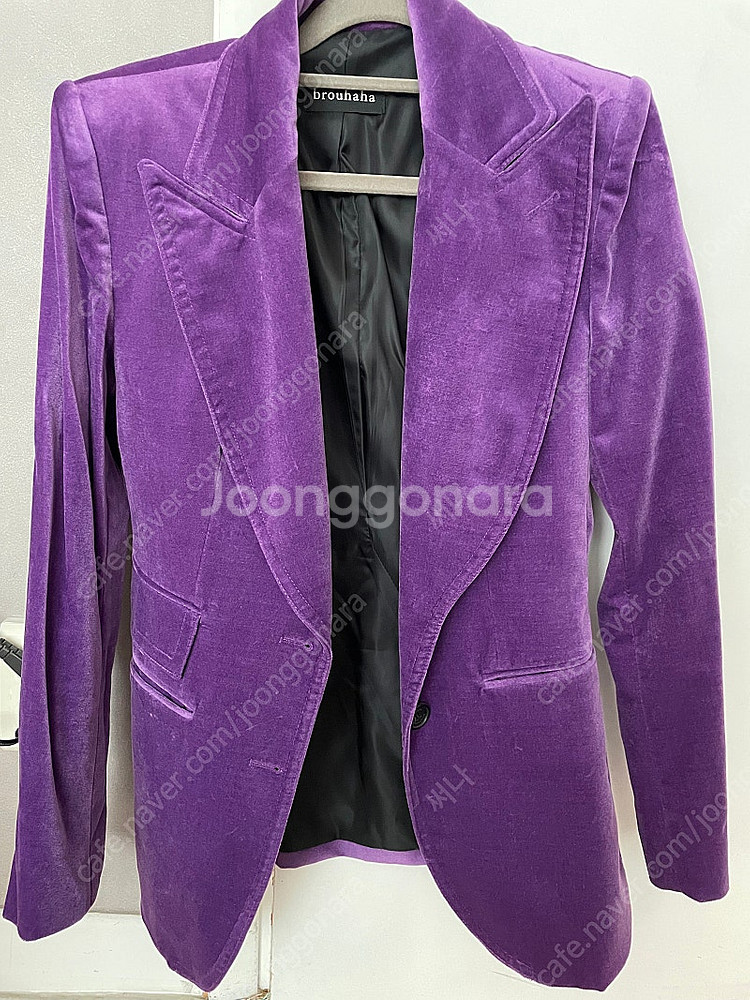 부루하하 벨벳자켓--3