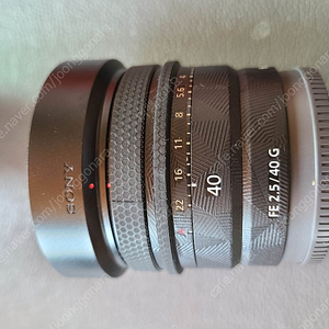 소니 40mm g 40g 렌즈 판매합니다.