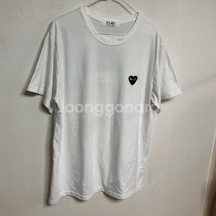 판매 꼼데가르송 남성 반팔티 105XL--1