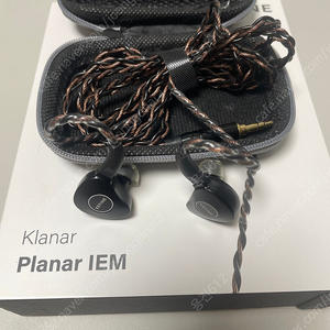 Kefine klanar 평판형 이어폰 판매합니다.(3.5mm 단자)