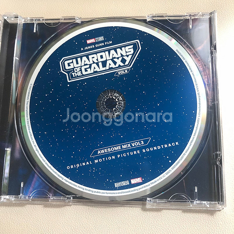 가디언즈 오브 갤럭시 vol.3 cd--1
