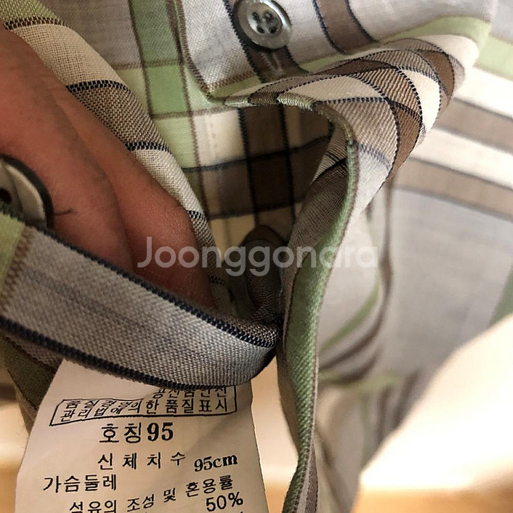 판매 닥스 남성 반팔 셔츠 95M--4