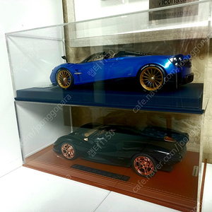 1/18.peako detomaso p72블랙.+ 1/18.룩스마트.파가니.히우라.로드스터.블루.(2종일괄)