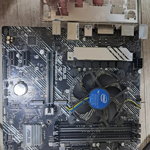 컴퓨터 CPU I5 10400F + ASUS PRIME B460M-A 세트