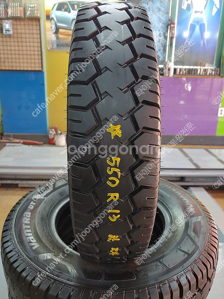 [판매] 5.50R13 한국24년식임판급중고타이어 4짝...--3