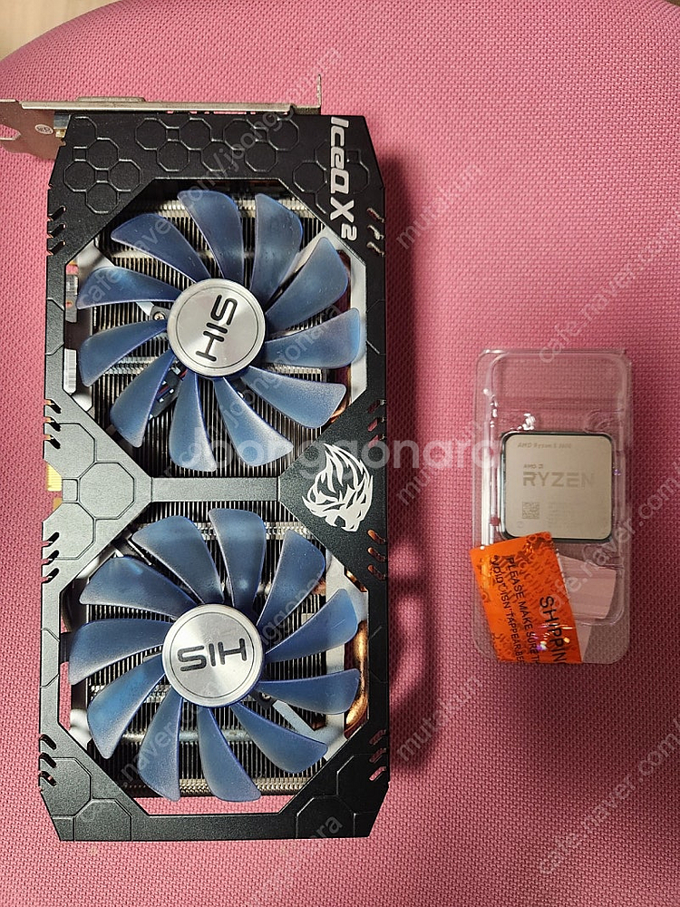라이젠5 3600, HIS rx580 4g--0