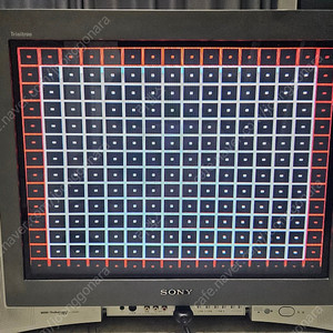 소니 25DA55 브라운관 하자품