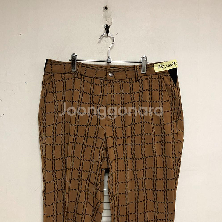 판매 까스텔바작 남성 겨울바지 33인치--1