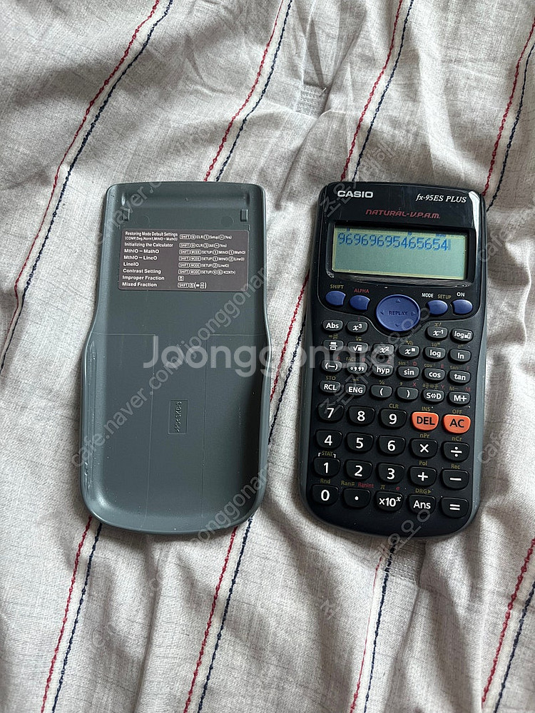 카시오 공학용계산기 fx 95ES plus--0