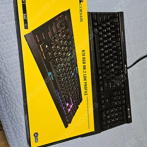 커세어 K70 RGB MK 2 Lowprofile 은축