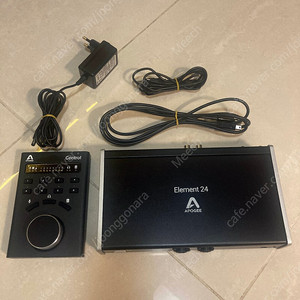 Apogee element 24 + 컨트롤러 + 썬더볼트 케이블 + 어댑터