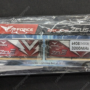 Teamgroup T-Force DDR4 64GB 노트북 메모리 미개봉 판매합니다.