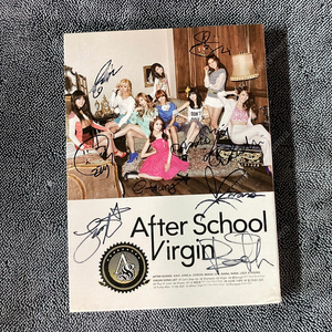 [친필싸인앨범][중고음반/CD] 애프터스쿨 After School 정규 1집 Virgin 오렌지캬라멜 나나