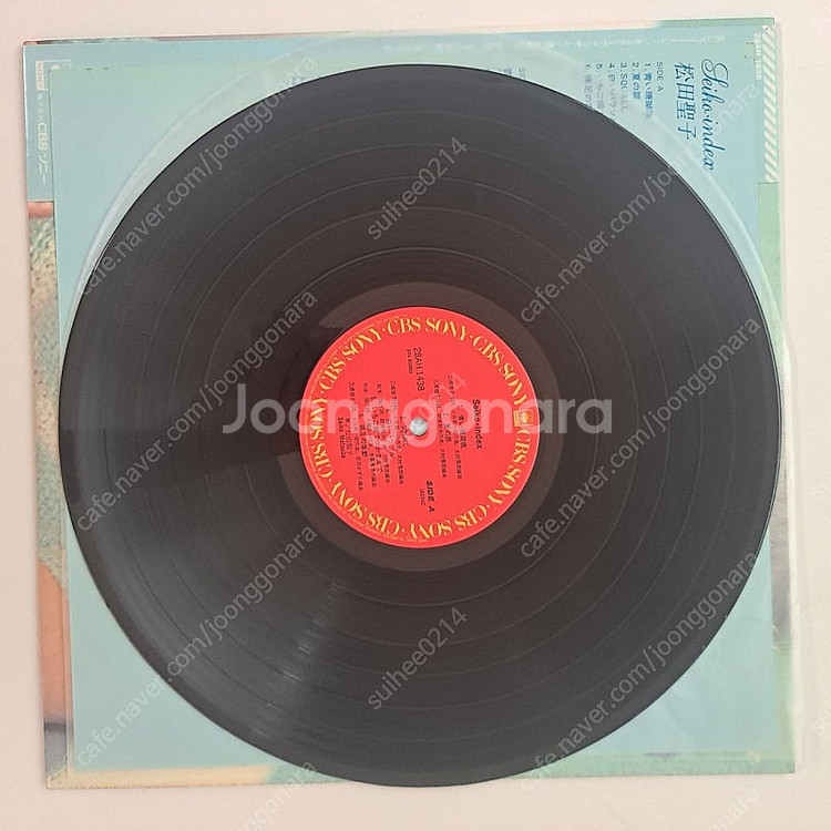 마츠다 세이코 베스트 앨범 index LP_푸른산호초 ...--3