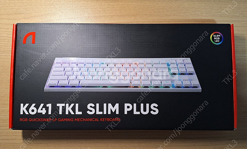 앱코 K641 TKL SLIM PLUS 적축 키보드--1