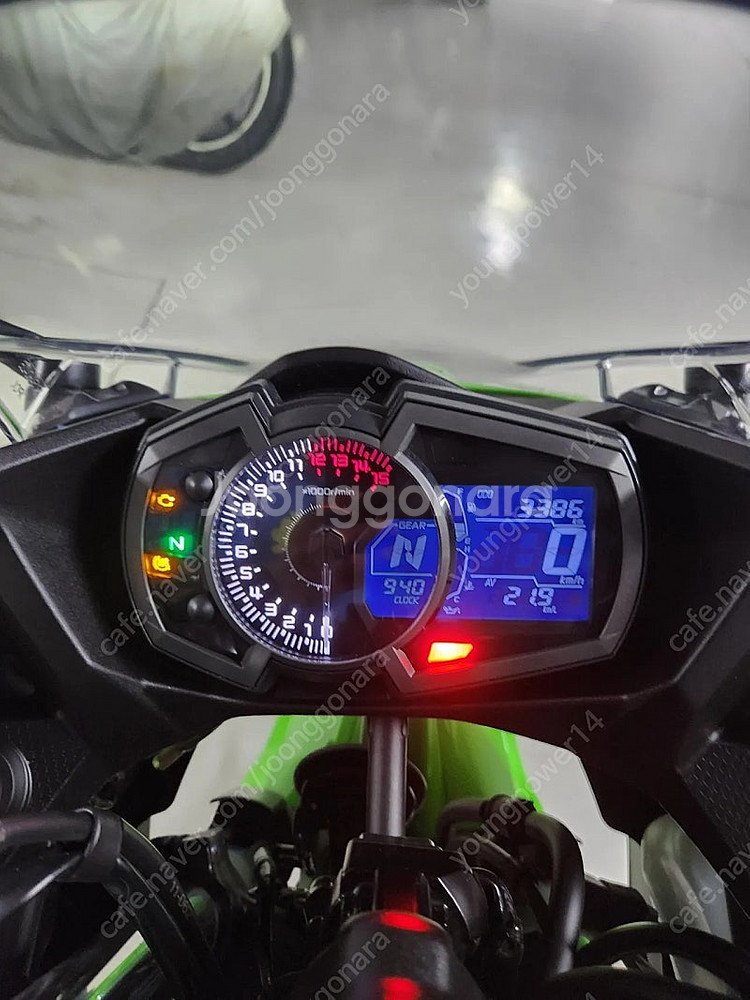 닌자400(3500km)+아라이라피드네오(헬멧)--2