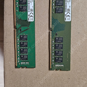 삼성 DDR4 16GB * 2 램 두개 택포