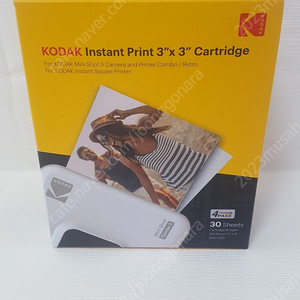 (새상품)코닥 KODAK Instant Print 3x3 카트리지