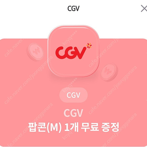 cgv팝콘M