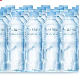 동원샘물 500ml x 20개 4천원