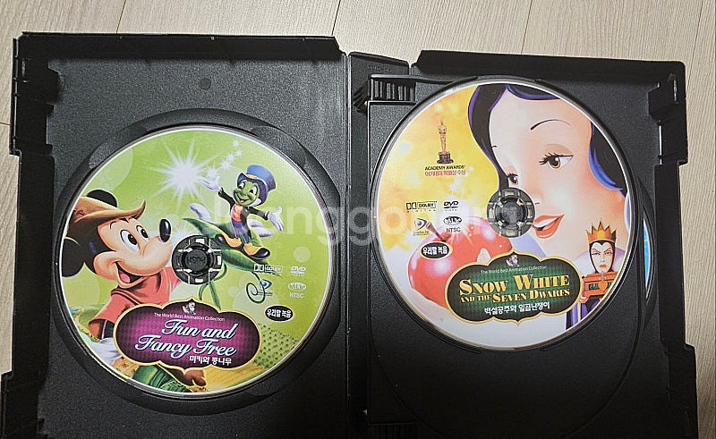 디즈니랜드 애니메이션 10종+미녀와 야수+이상한나라의 앨리스 dvd--5