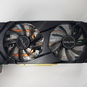 Galaxy GTX 1660 그래픽카드 판매합니다.